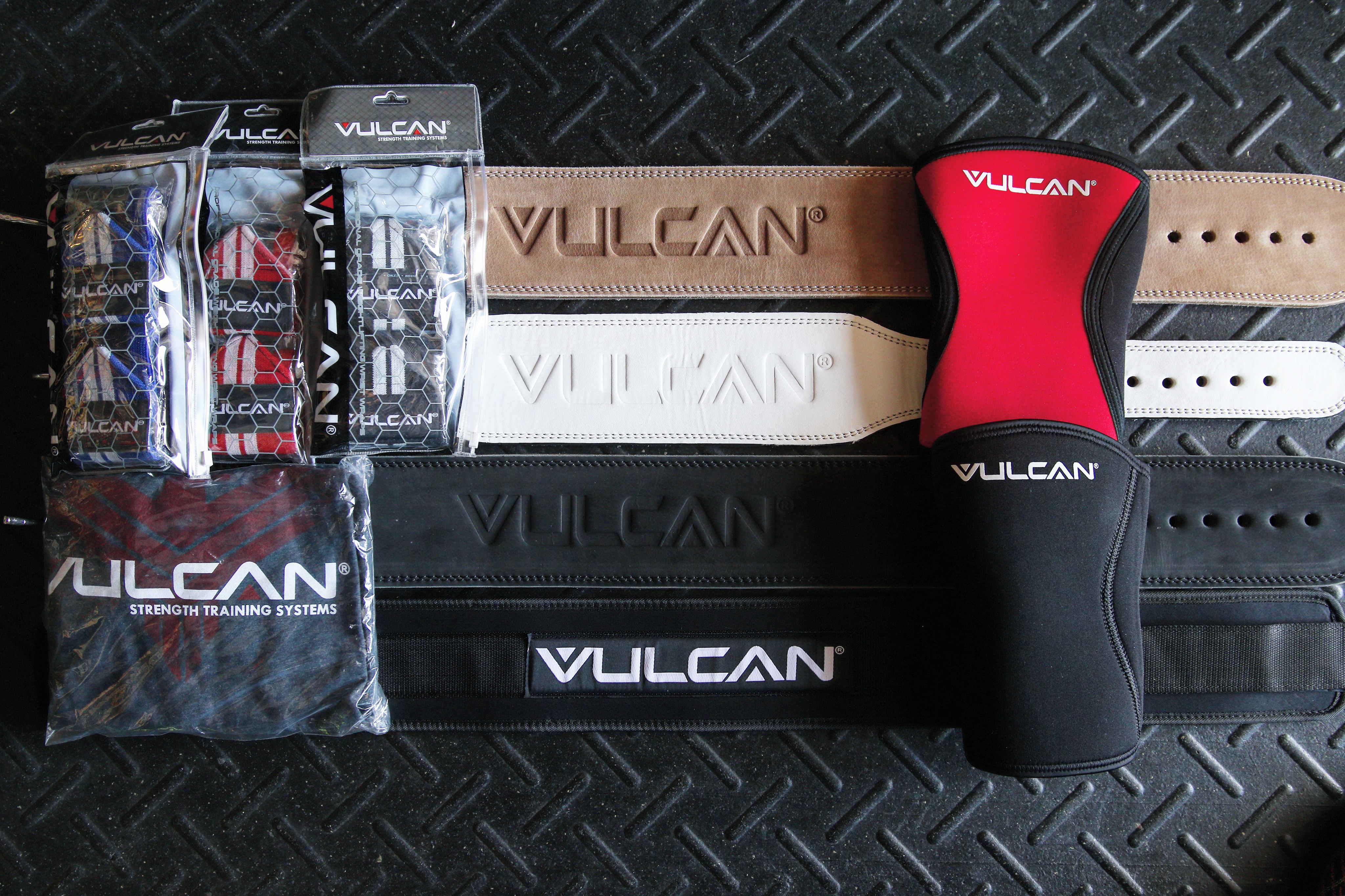 NEW Vulcan Strength Knee Sleeves, Wrist Wraps & Belts! GIVEAWAY!