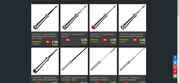 American Barbell HUGE CLOSEOUT SALE!
